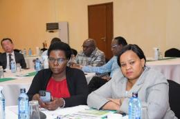 File image of former IEBC Commissioners Irene Masit and Juliana Cherera.